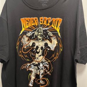 Geek fuel Never Say Die The Goonies mens t shirt 3xl never worn